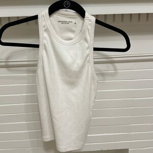 Abercrombie & Fitch, White, Tank Top, Small